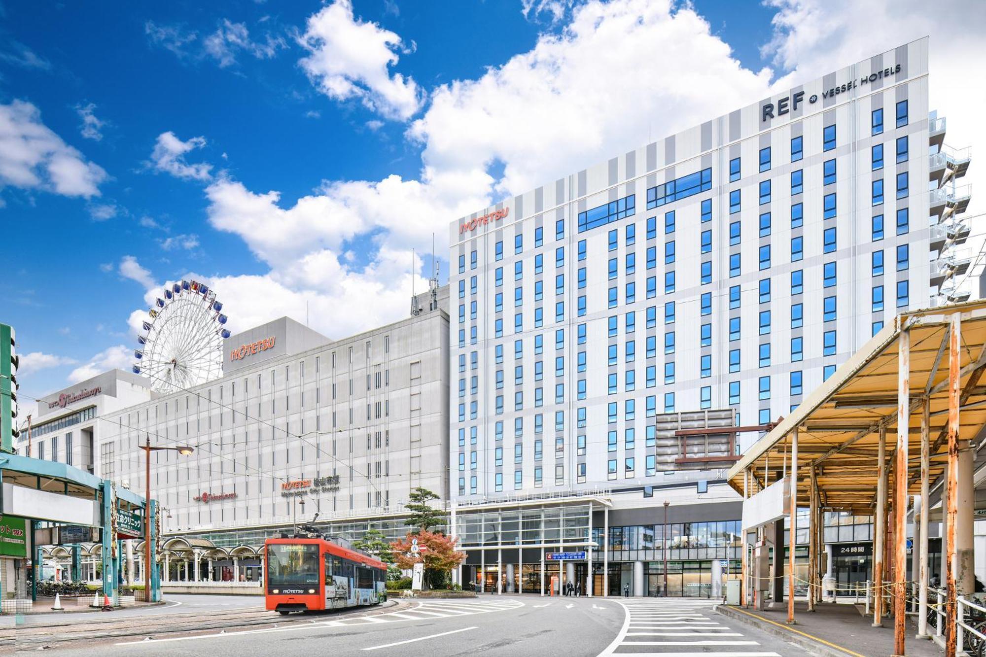 Ref Matsuyama City Station By Vessel Hotels Exterior foto